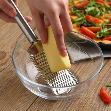 Stainless Steel Handheld Cheese Grater